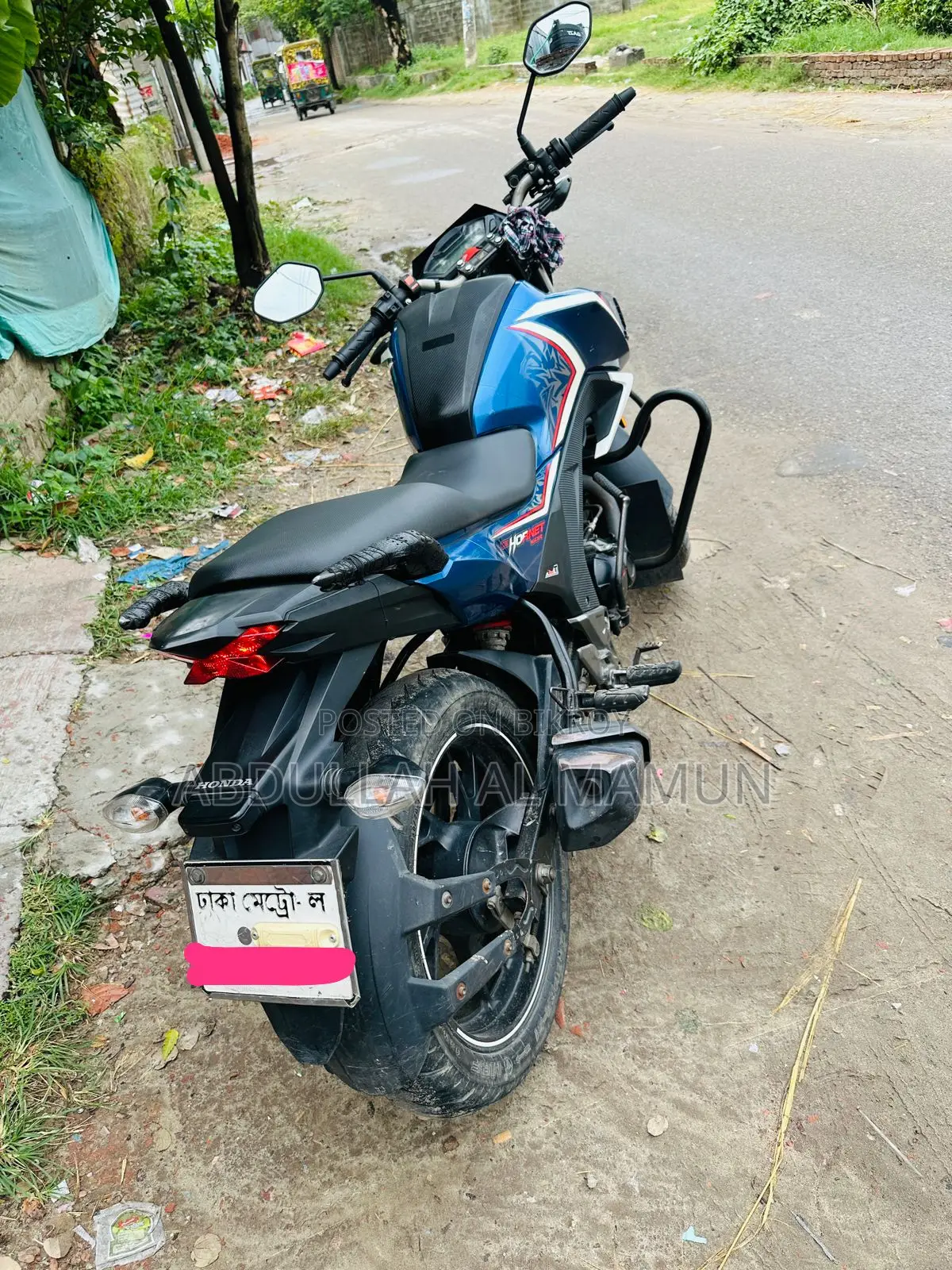 Honda Hornet 2018 Blue