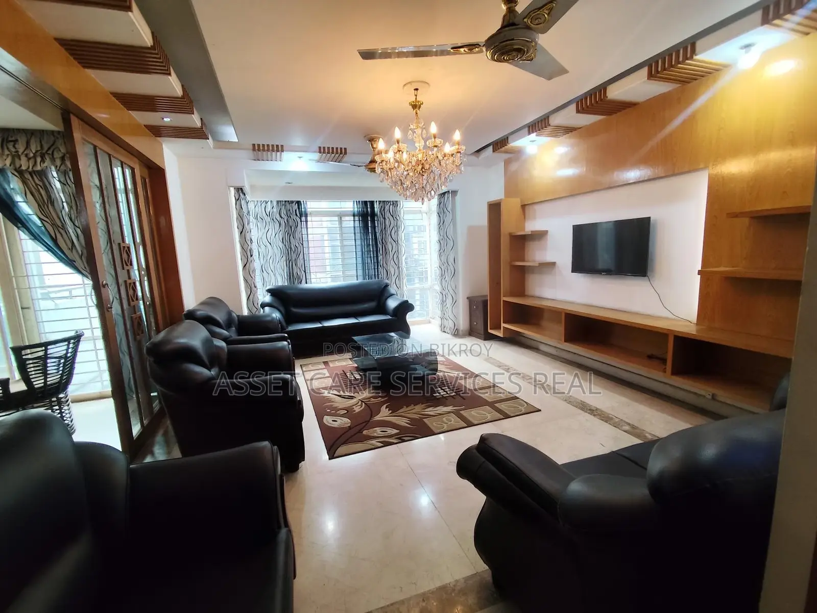 Fully-Furnished 4-Bedroom Exclusive Apartment for Rent in Baridhara Diplomatic Zone
