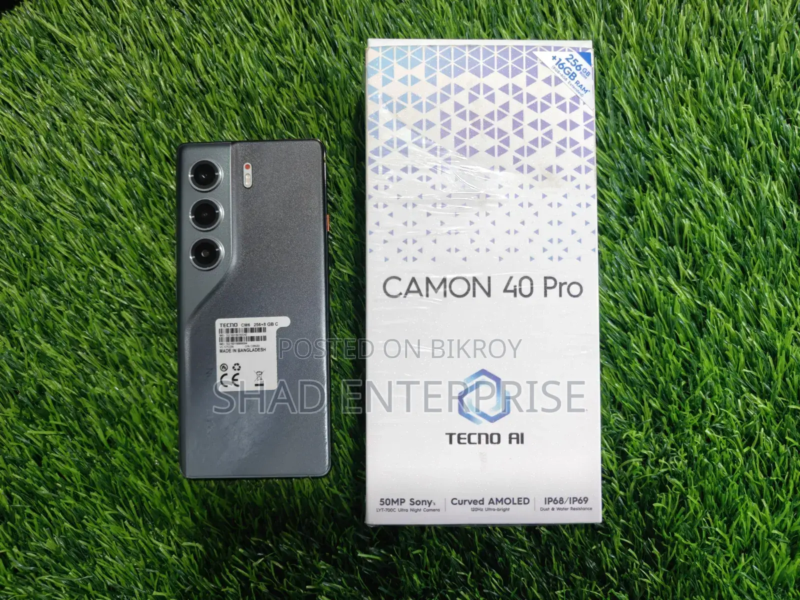 Tecno Spark 40 Pro 256 GB Silver