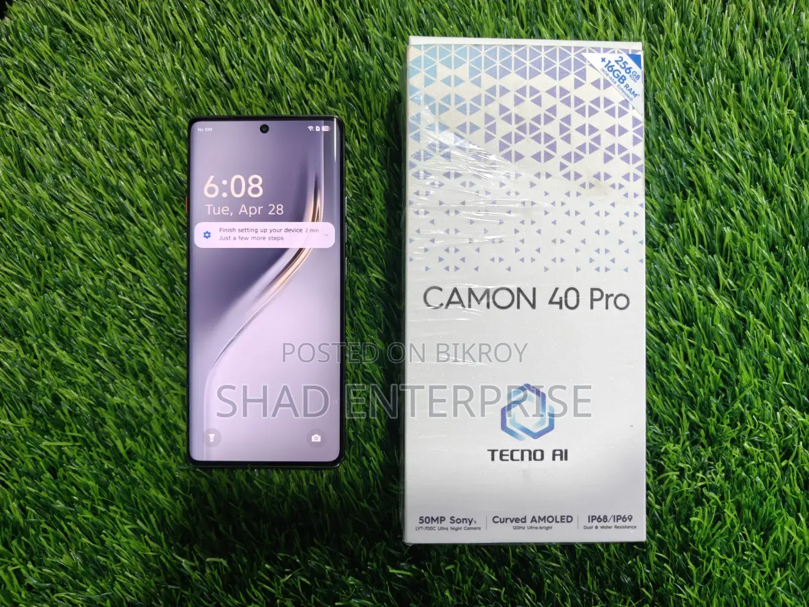Tecno Spark 40 Pro 256 GB Silver