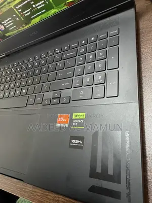 HP OMEN 16-xf0066AX gaming laptop with box.