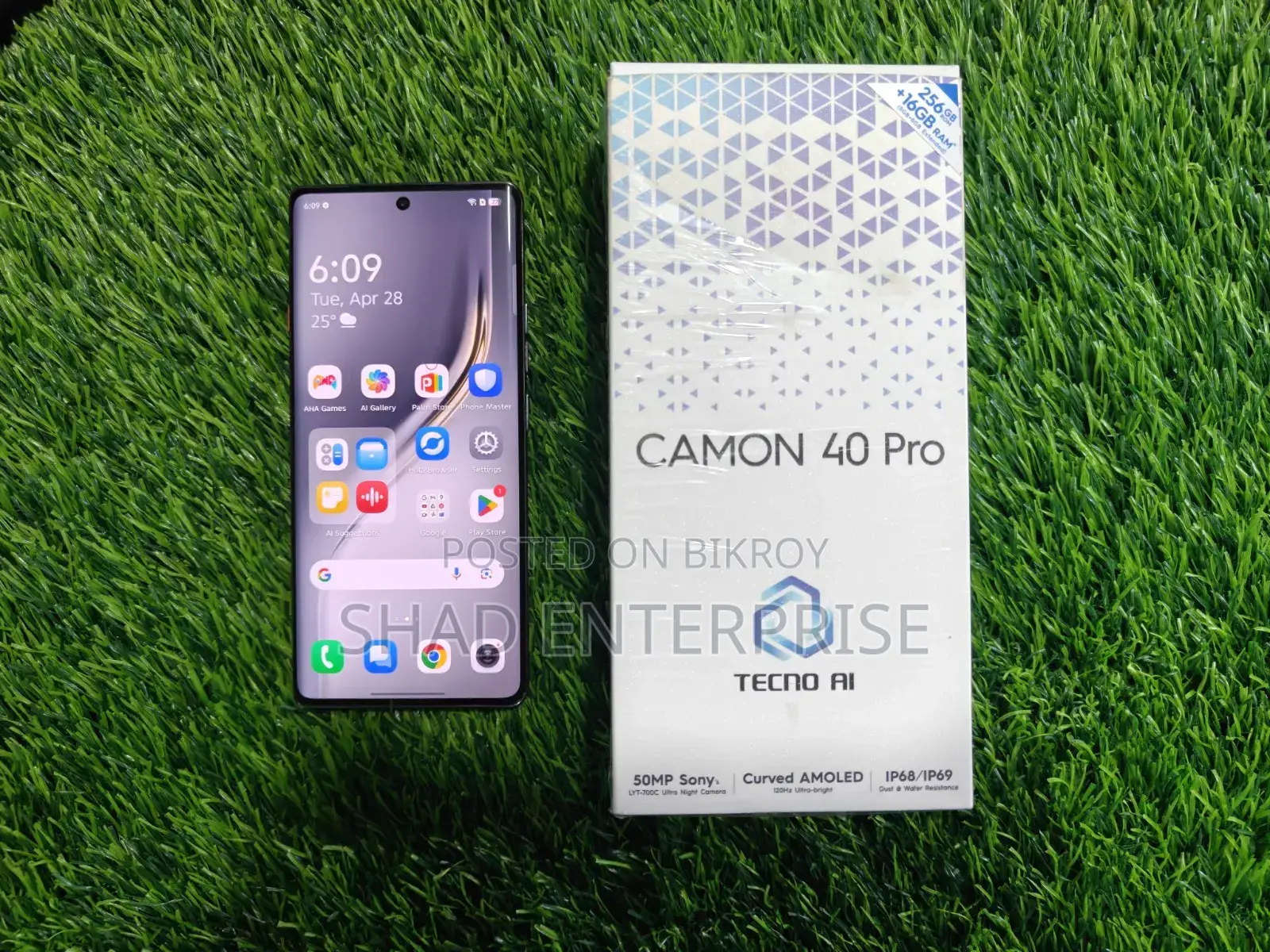 Tecno Spark 40 Pro 256 GB Silver