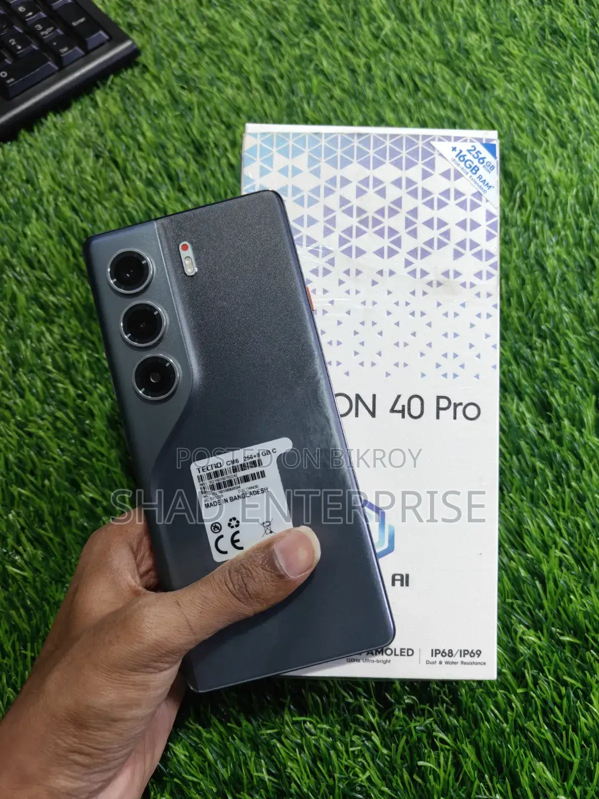 Tecno Spark 40 Pro 256 GB Silver