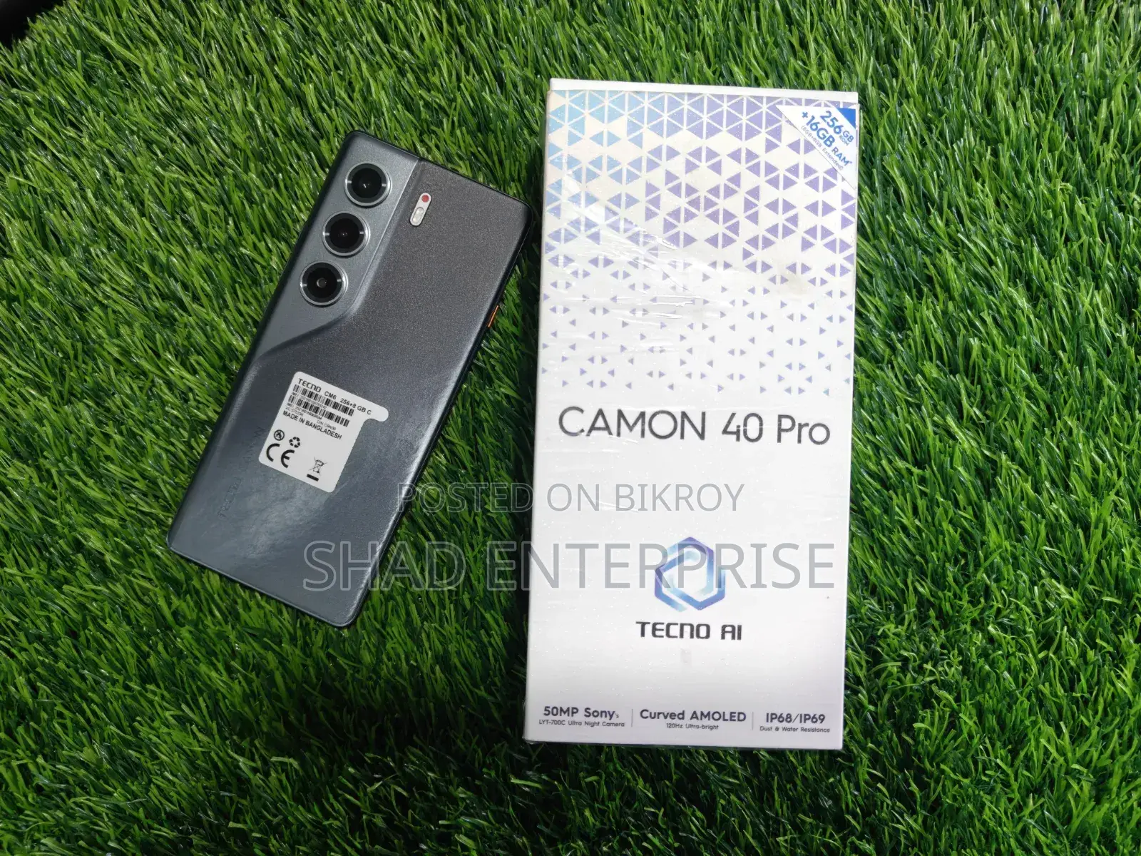 Tecno Spark 40 Pro 256 GB Silver