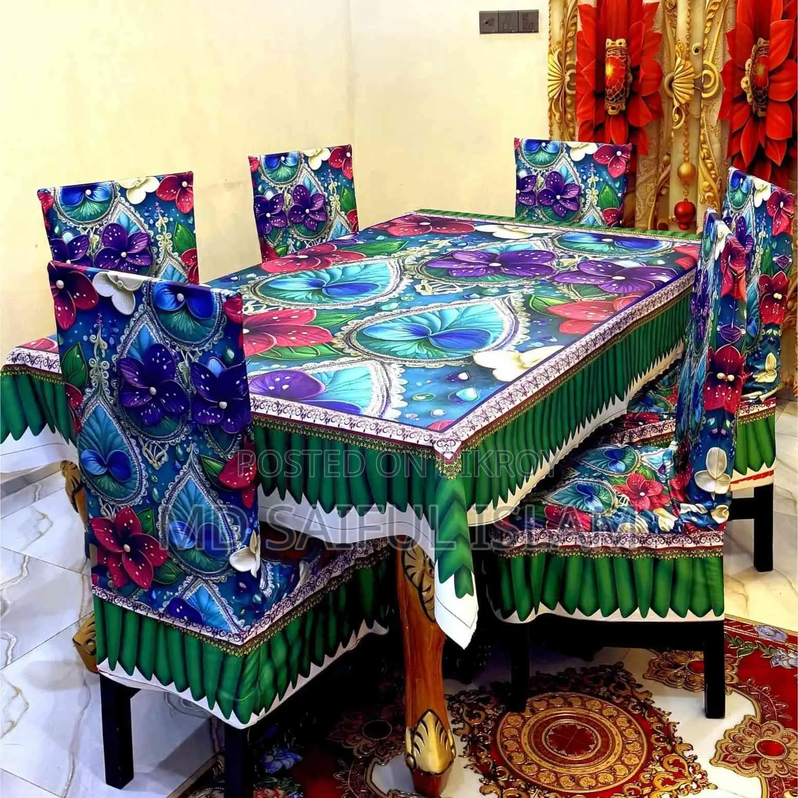 Premium Waterproof Table Cloth