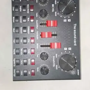 Mic with Live Sound Card