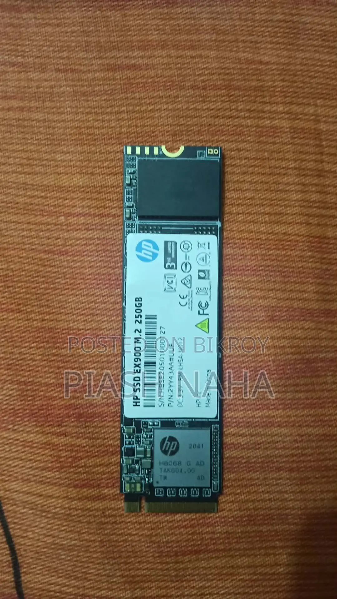 Hp-ex900 250 Gb Nvme M.2 Ssd