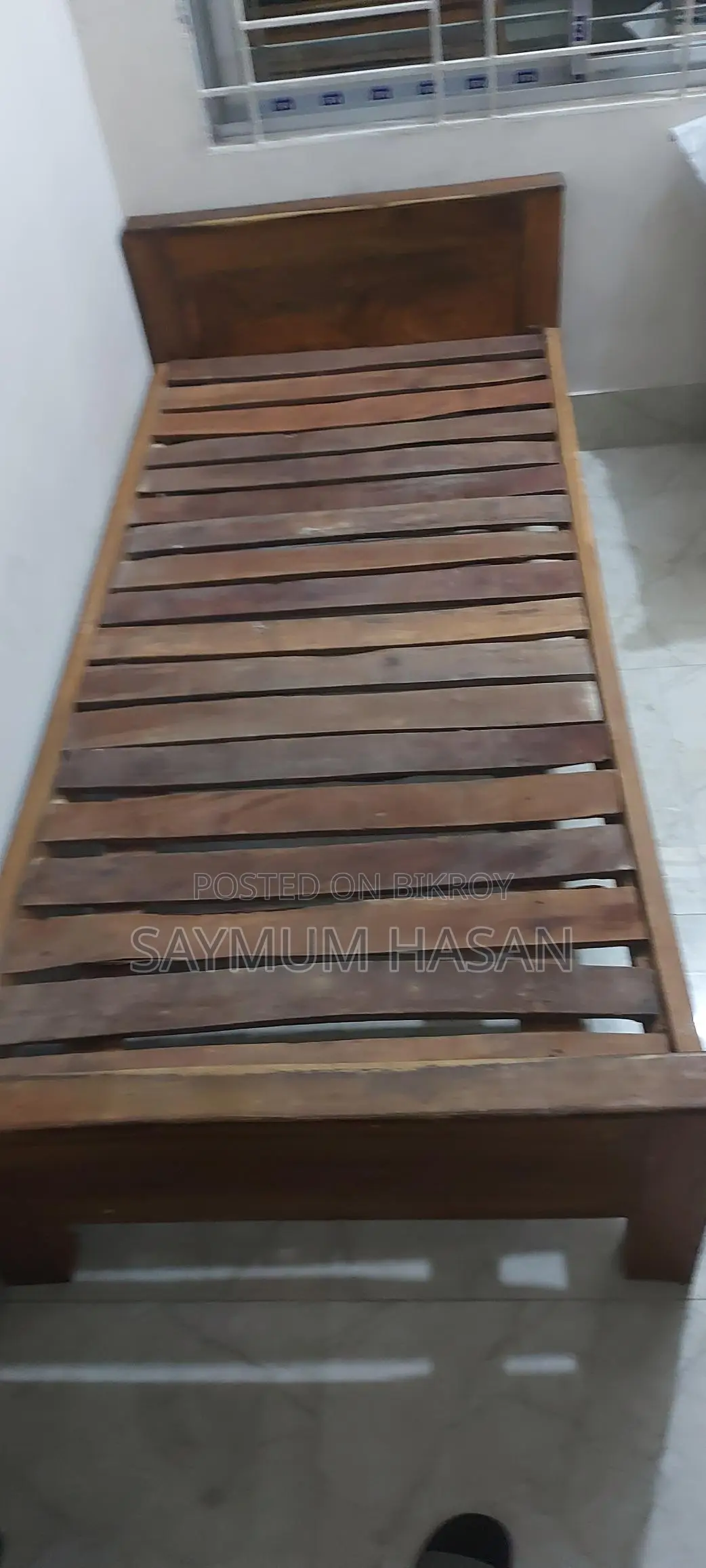 Bachelor Wooden Bed