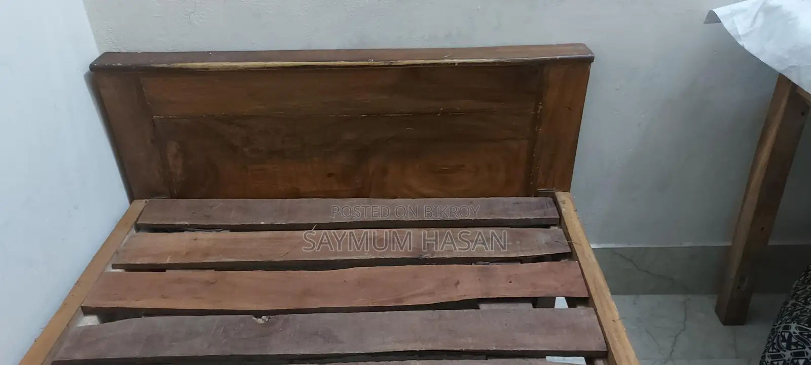 Bachelor Wooden Bed