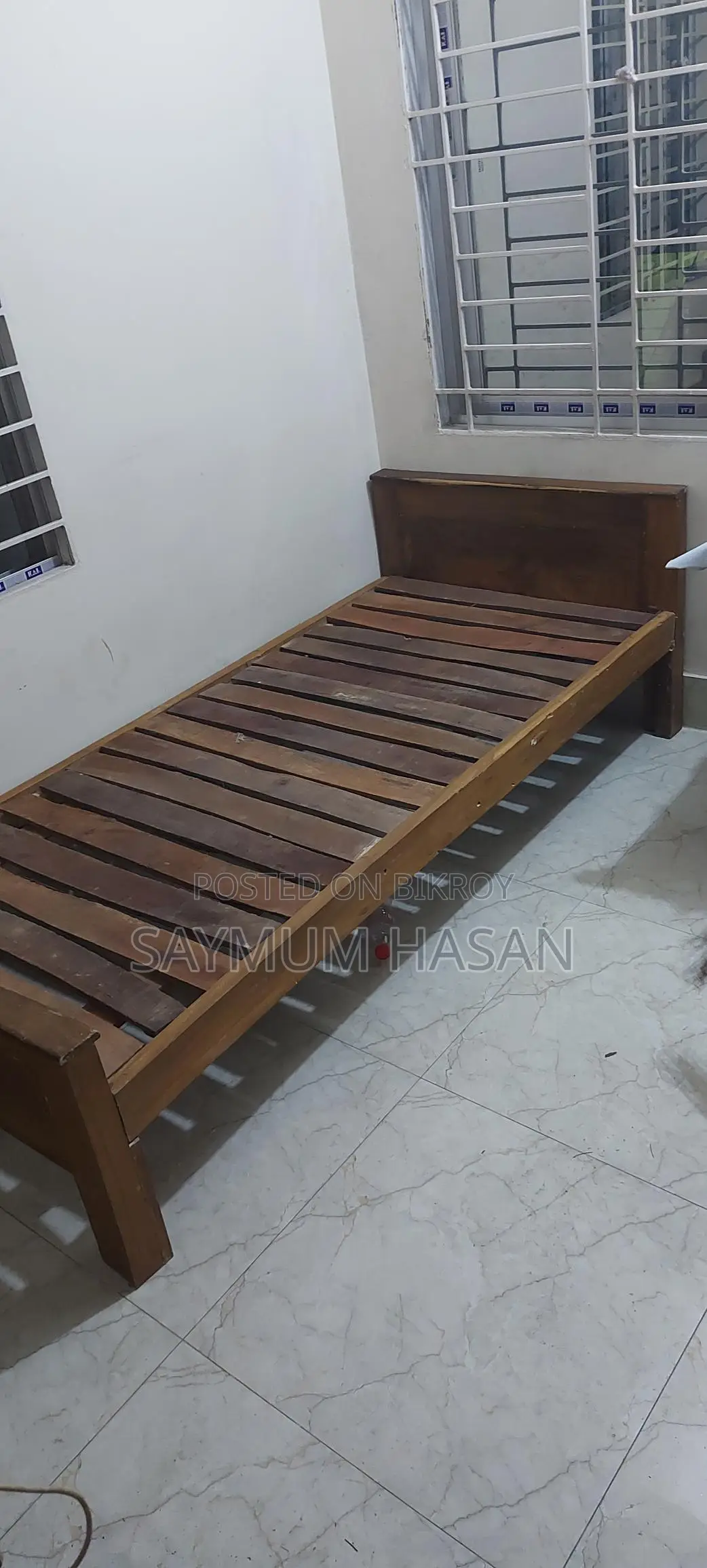 Bachelor Wooden Bed