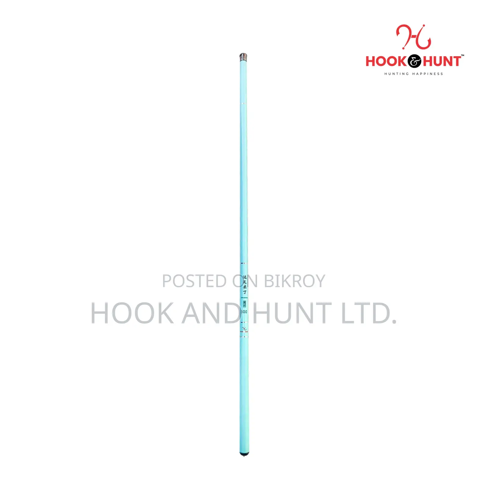 Sky Blue Carbon Stream Rod 300–450cm: Ultra-Light & Sensitive