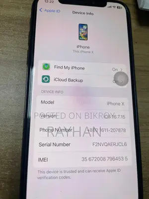 Apple iPhone X (Used)