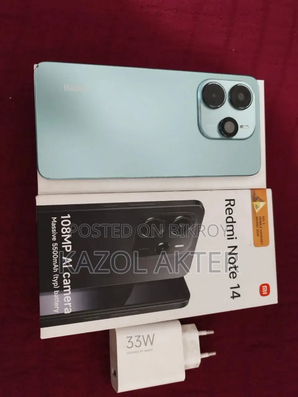 Xiaomi Redmi Note 14 6/128 (Used)