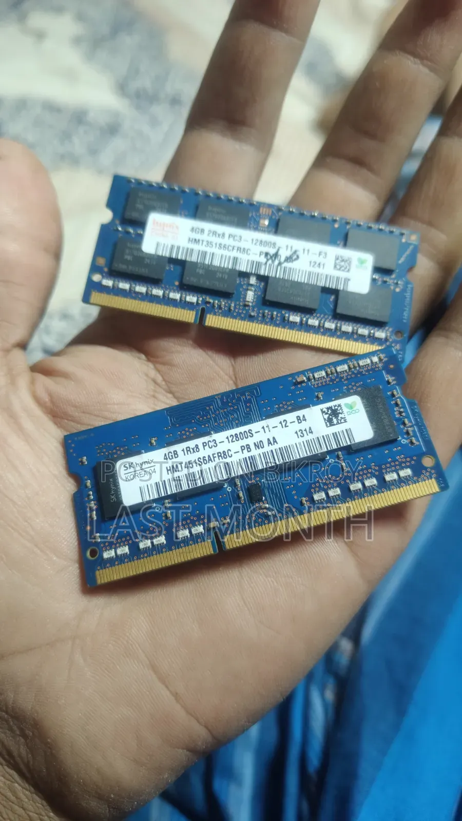 Ddr3 Ram 4×2= 8gb