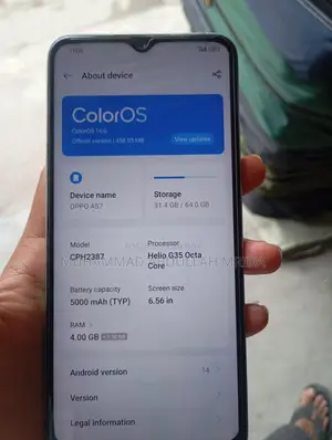 OPPO A57 . (Used)