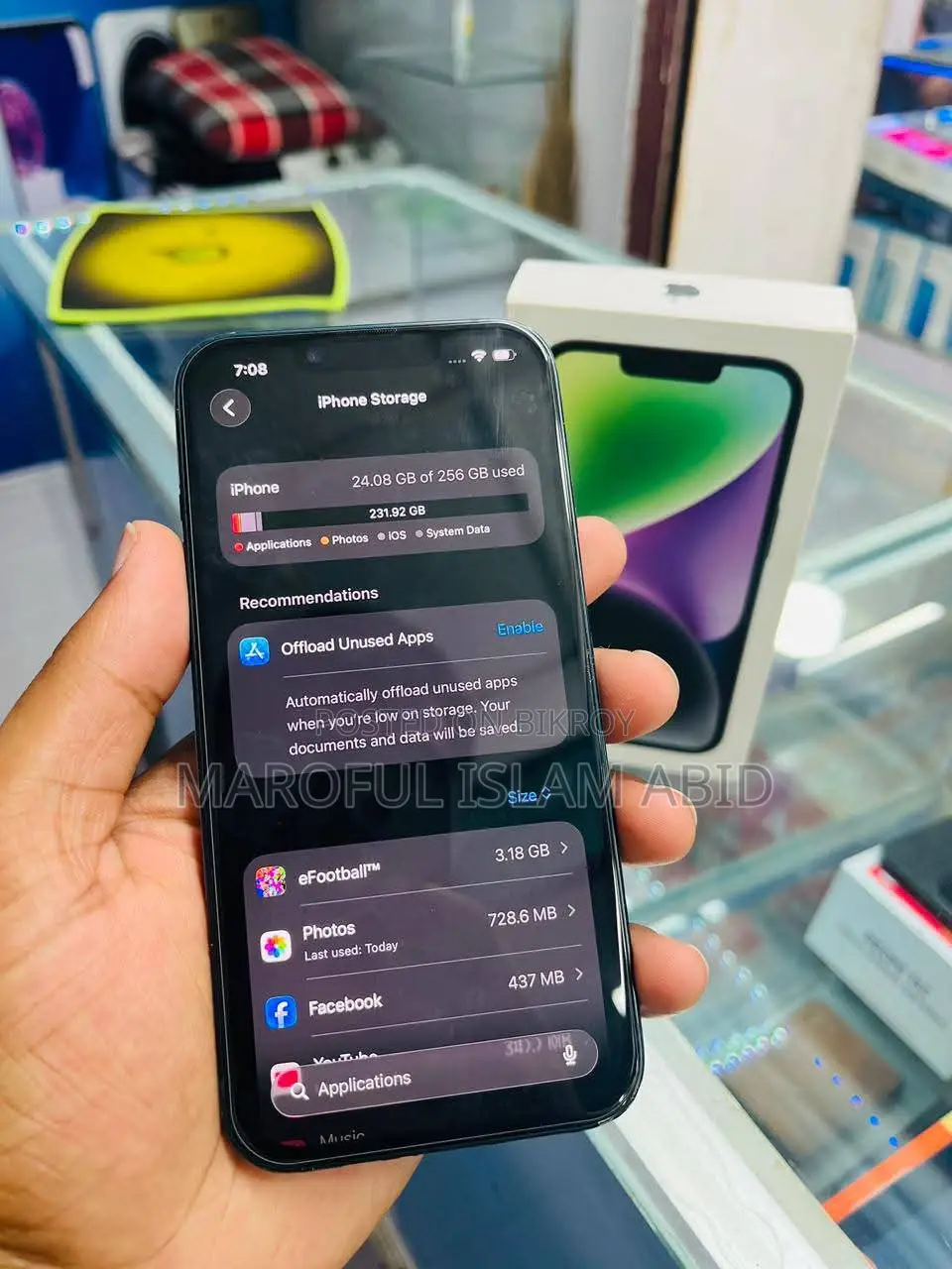 Apple iPhone 14 256 gb (ব্যবহৃত)