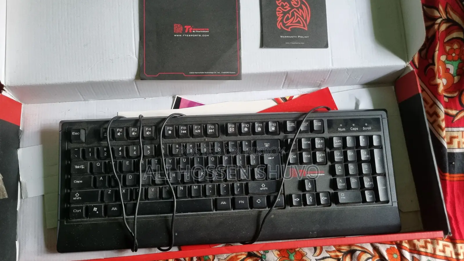 Tt Esports Challenger Gaming Keyboard (RGB) – Fresh Condition