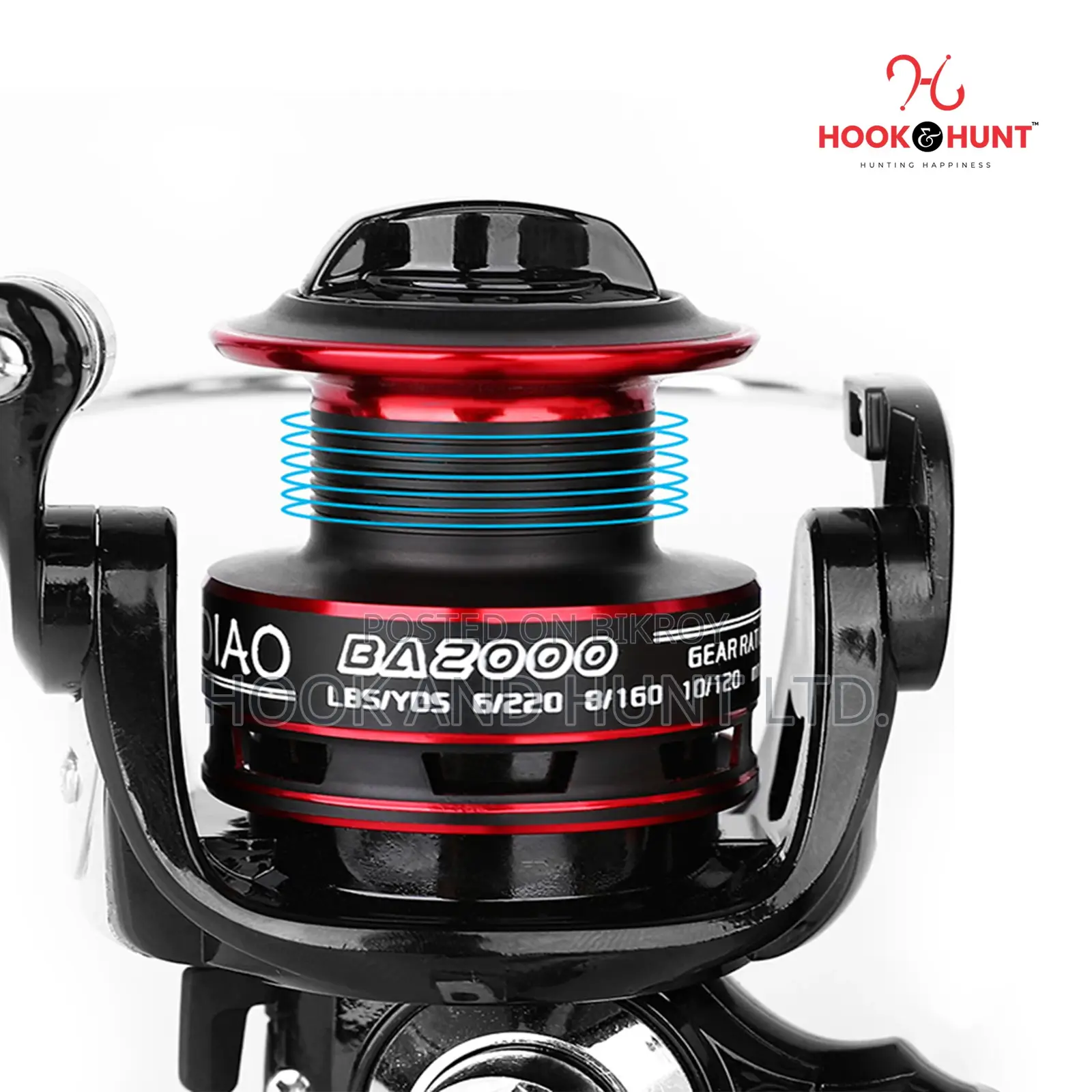 Bo Diao BA Spinning Reel 500–7000 Metal 13BB