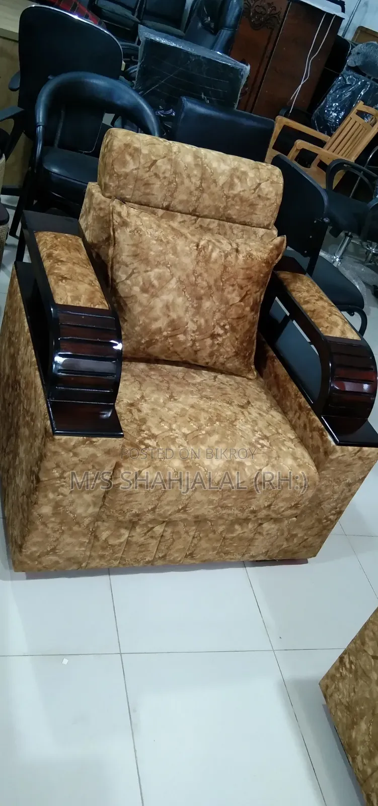 Sofa Set Shutter Armrest