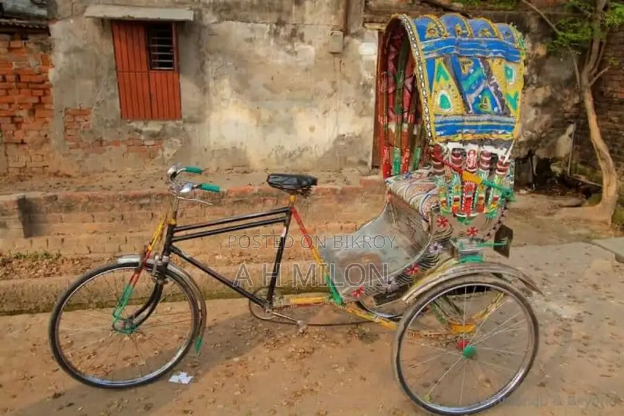 Pedal-powered rickshaw for sale