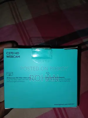 Brand New Logitech C270 HD Webcam for sale, used for only 1 day