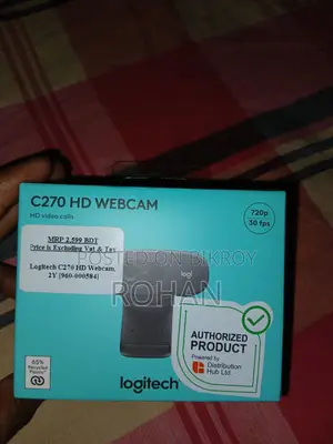Brand New Logitech C270 HD Webcam for sale, used for only 1 day