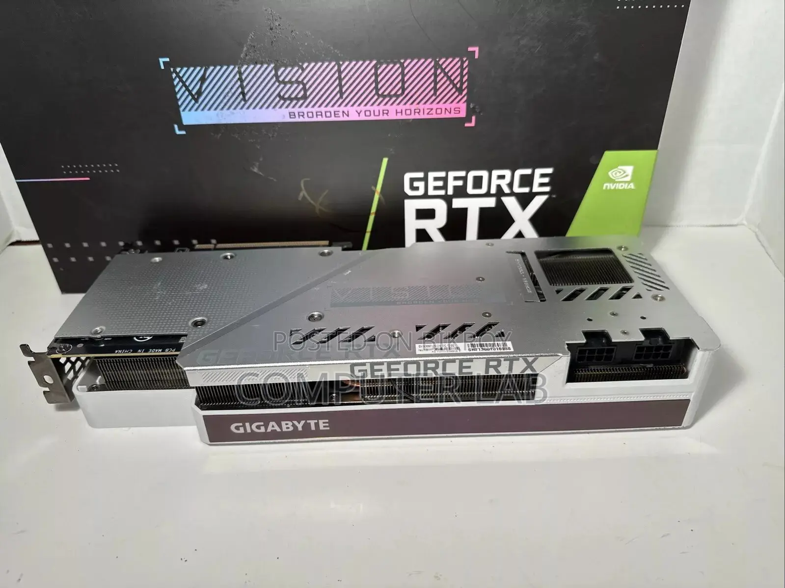 GIGABYTE GeForce RTX 3080 Vision 10GB OC DDR6 with full box Warranty