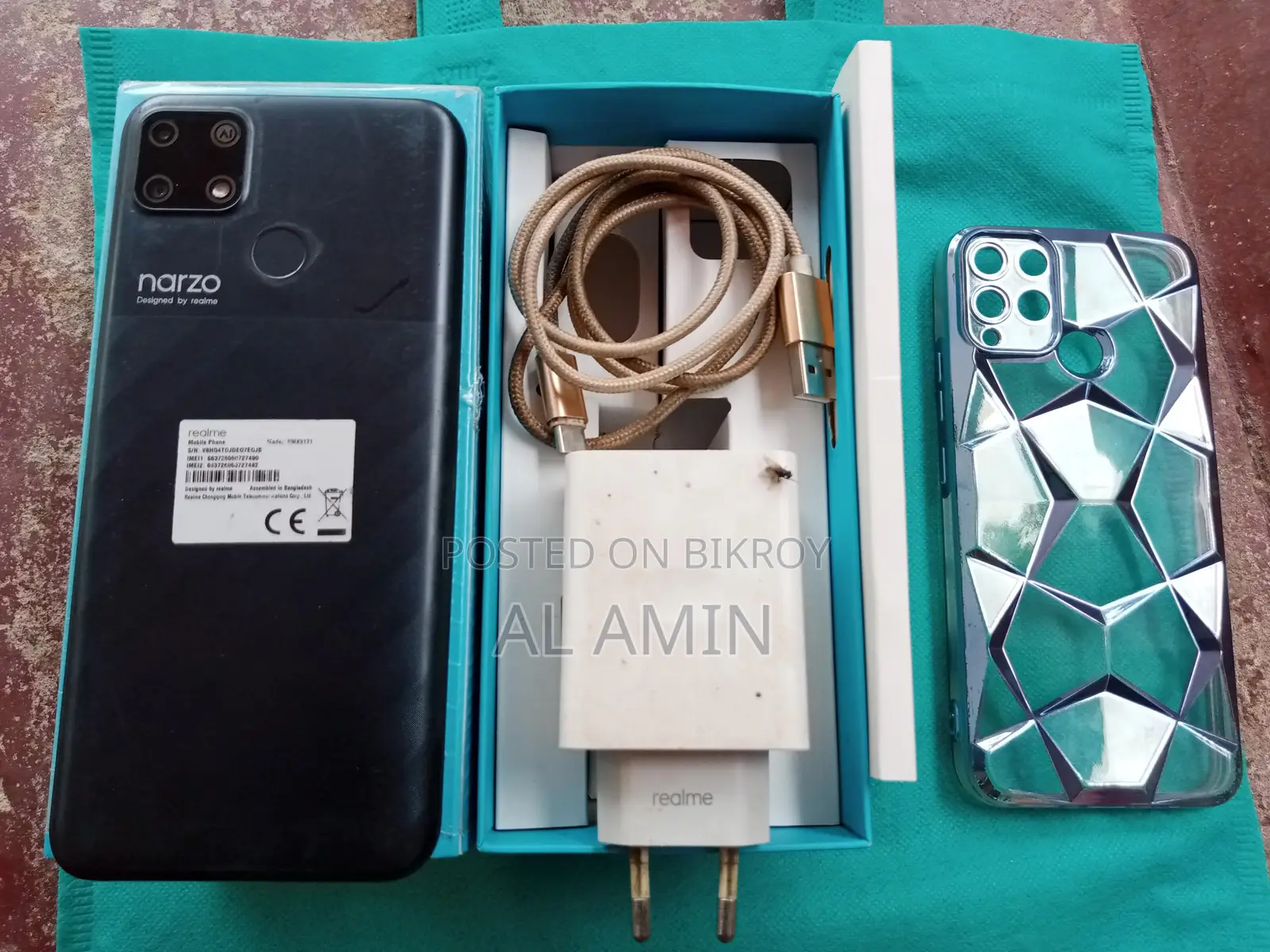 Realme Narzo 30 A . (Used)
