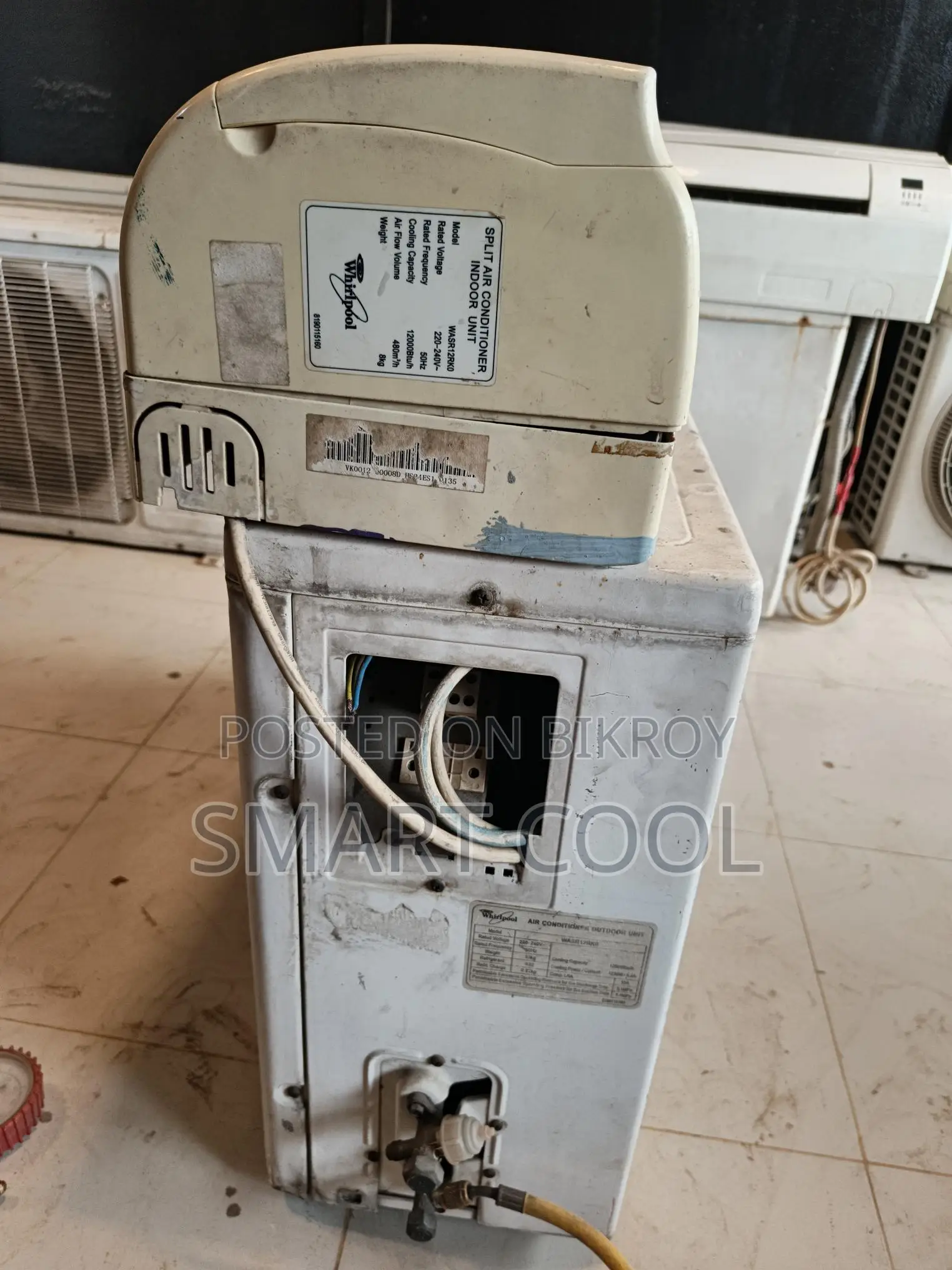 Whirlpool 1 Ton Split AC (Used) – Strong Cooling | Best Price