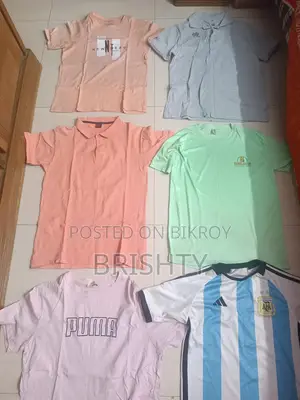 Six T-shirts