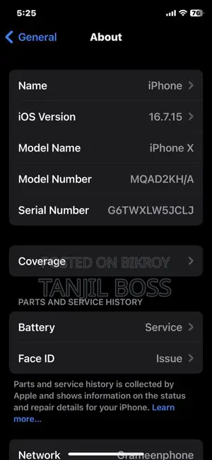 Apple iPhone X (Used)