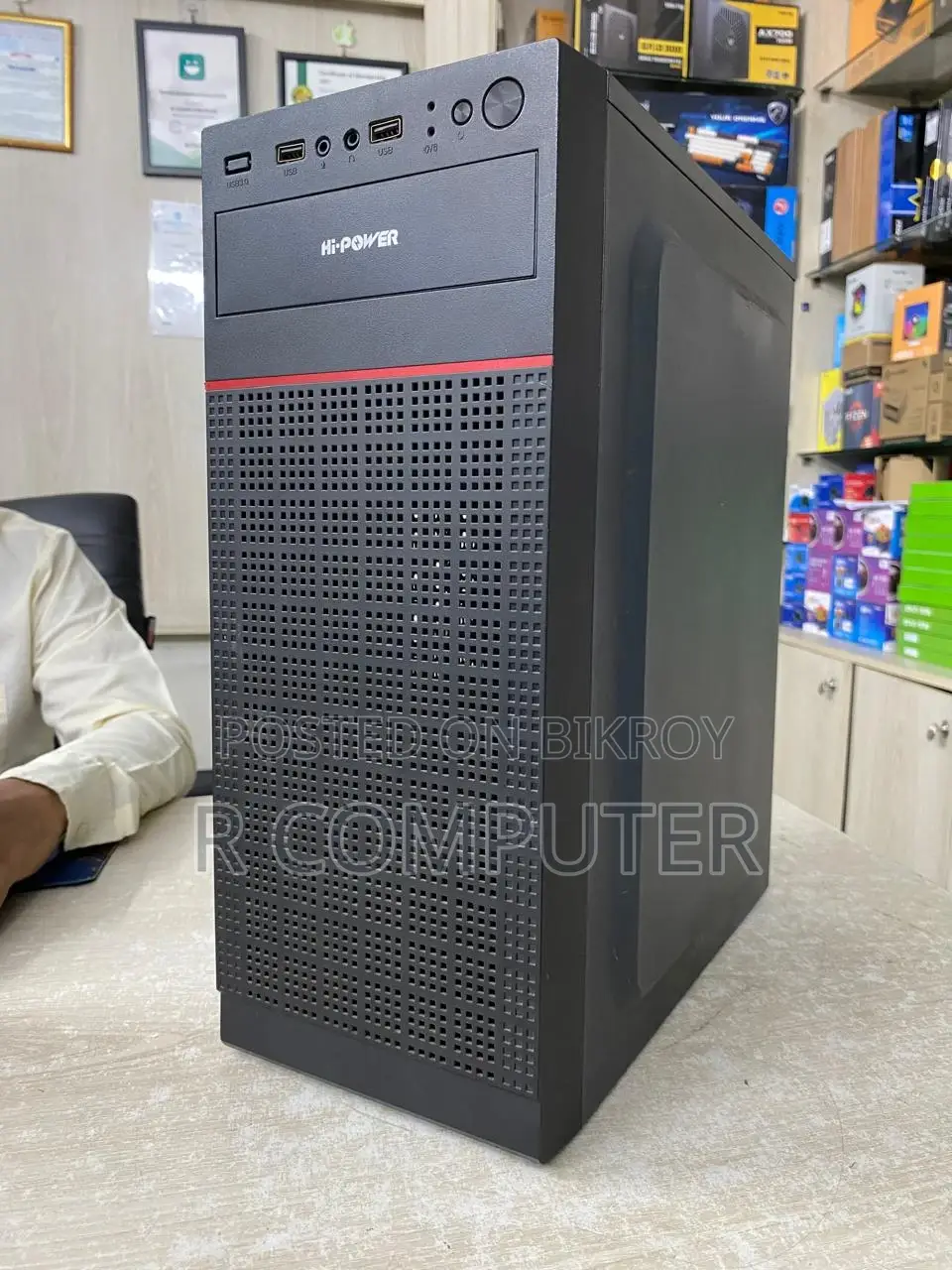 Ready & fresh Desktop PC Intel Core i3 ( 7th Gen)_Ram 4GB SSD 120GB
