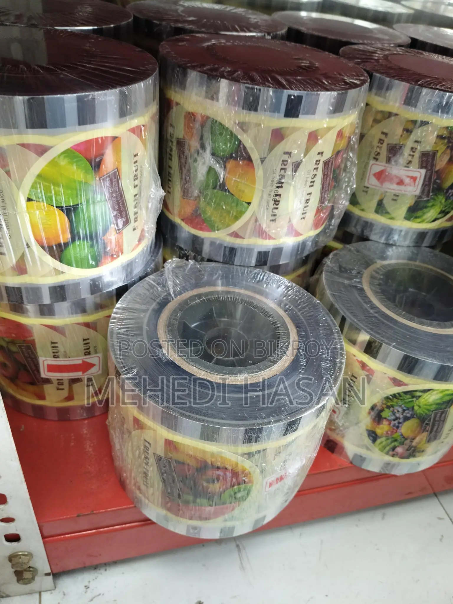 Juice & Coffee Cup Sealing Roll Film