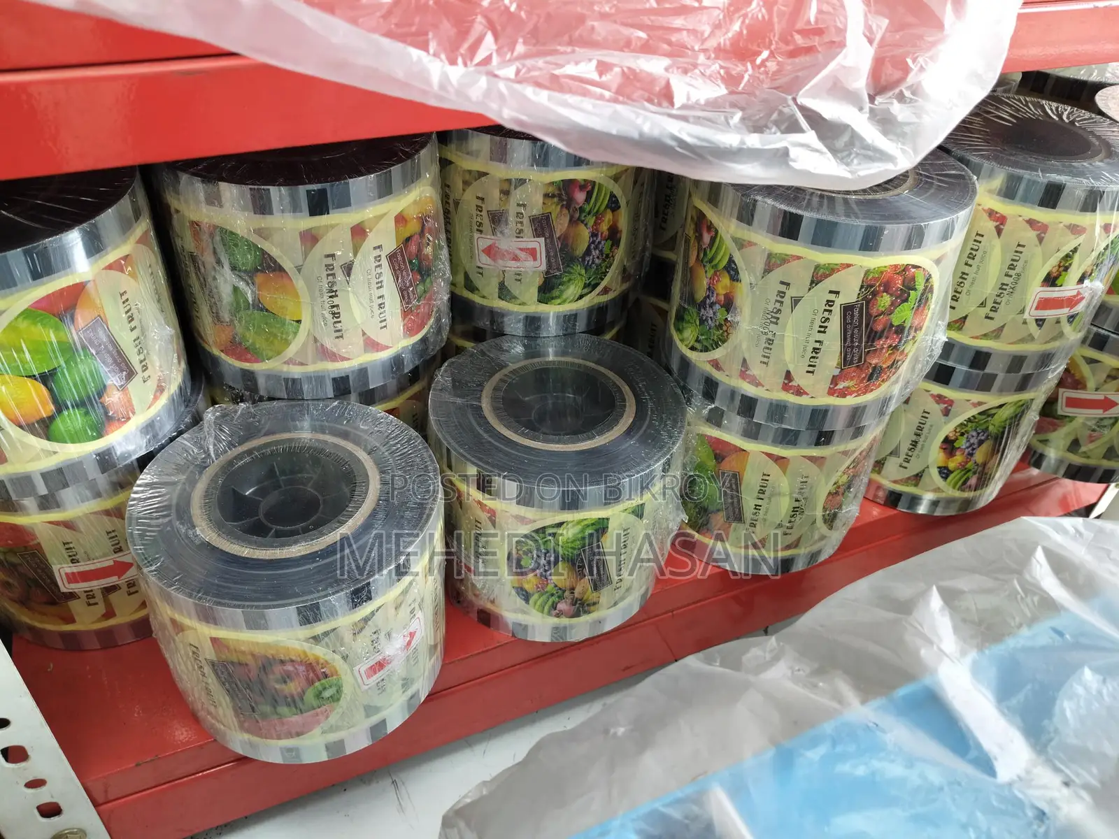 Juice & Coffee Cup Sealing Roll Film