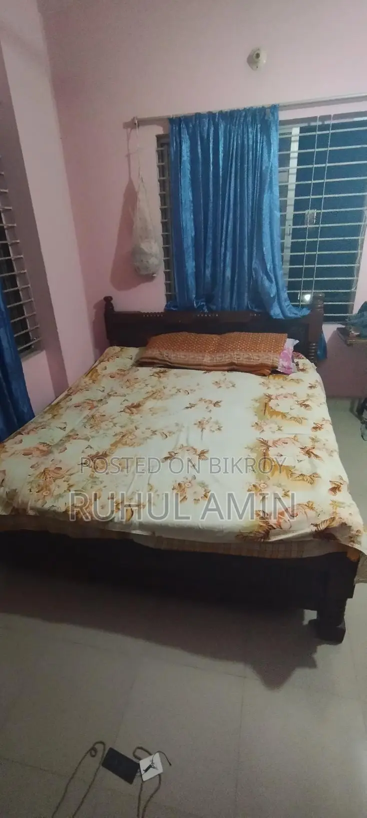 A 6/7 bed frame for sale.