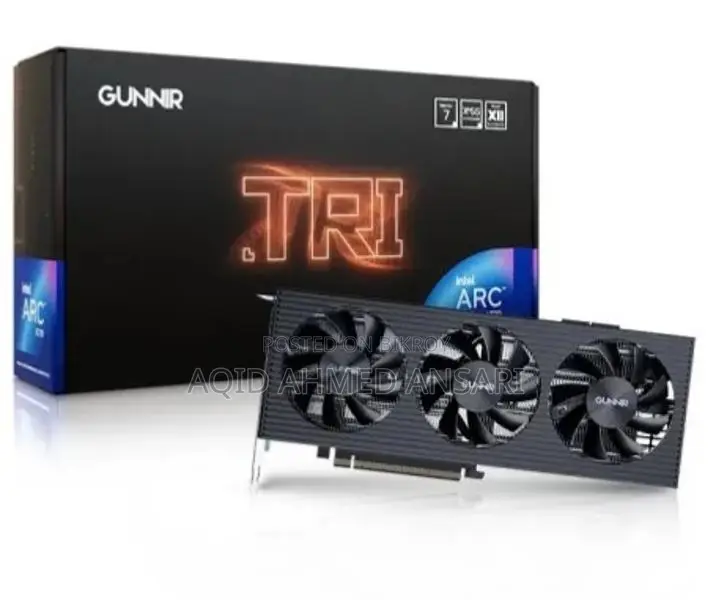 Gunnir Intel Arc A770 Tri 16g GDDR6 Graphics Card with 3 Years Warranty