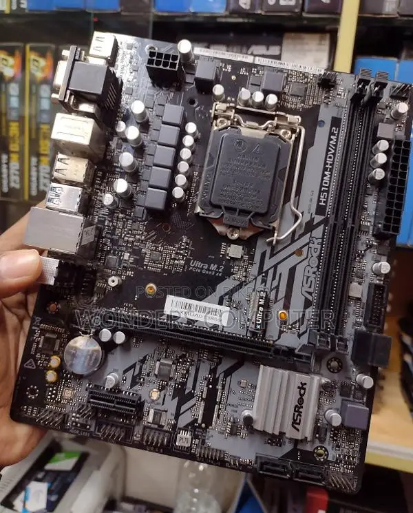 ASRock H510M-HDV/M.2 LGA 1200 Intel H510 Micro ATX Motherboard