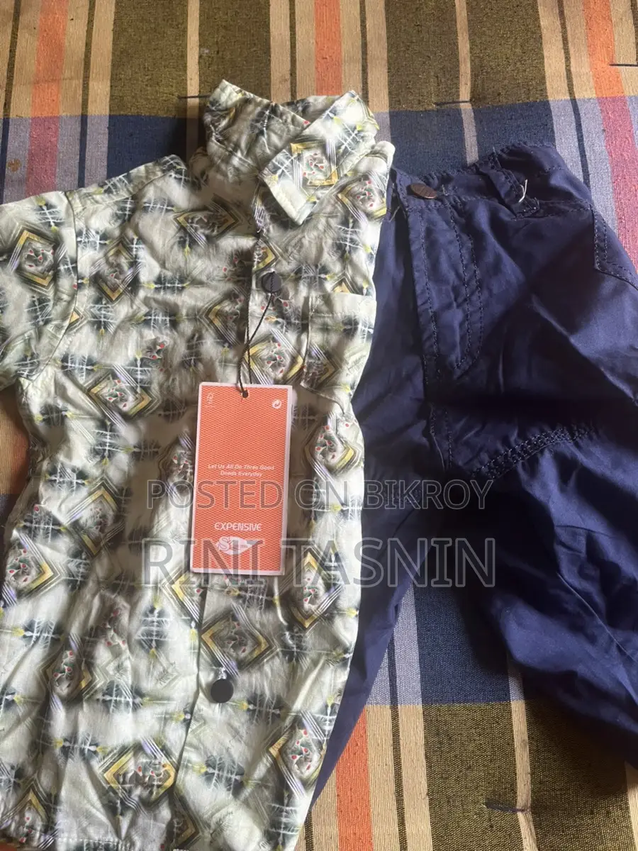 Pants and Shirt for 2 to 3-year-old child