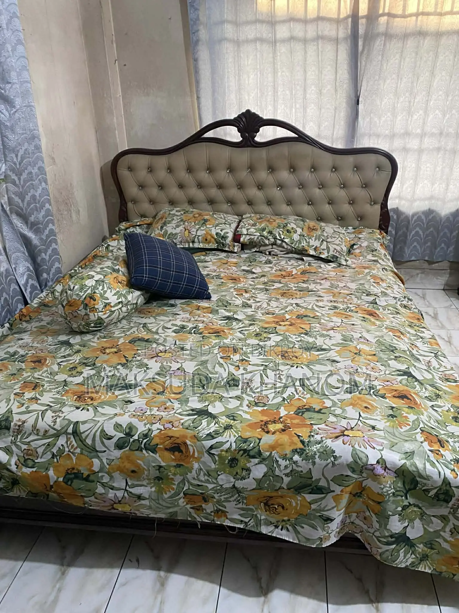 Double Bed for master bedroom