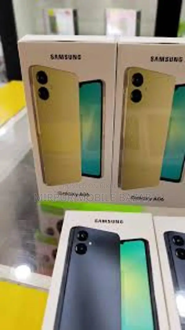 Samsung Galaxy A06 new mobile phone (Used)