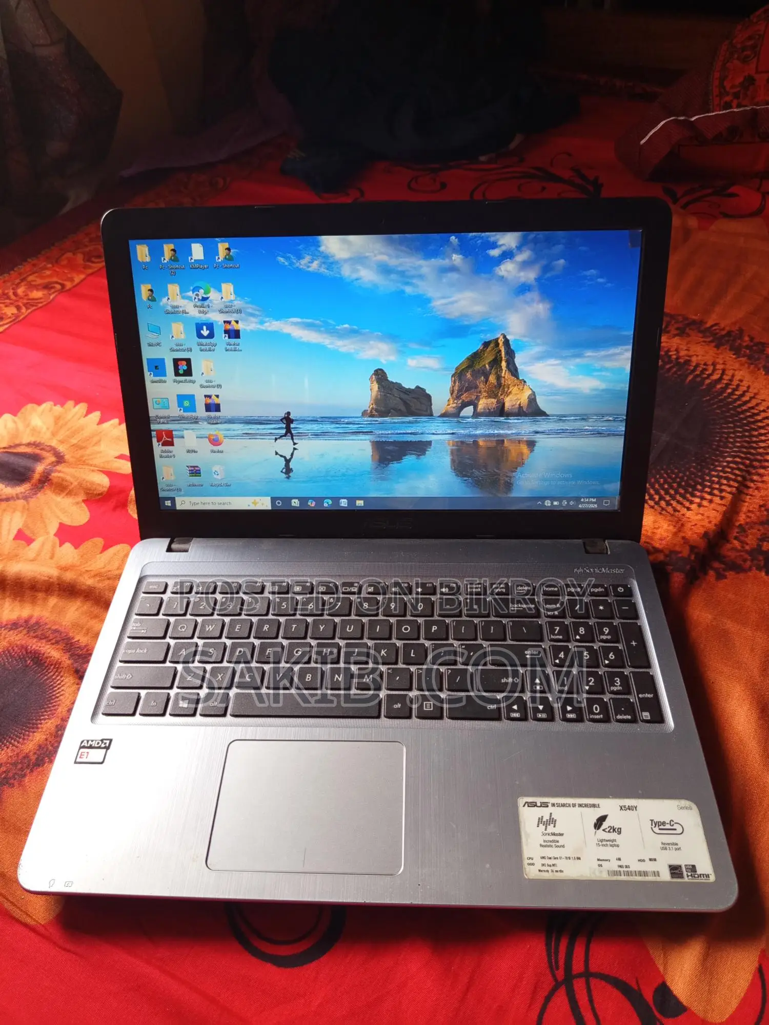 Good laptop for watching videos.