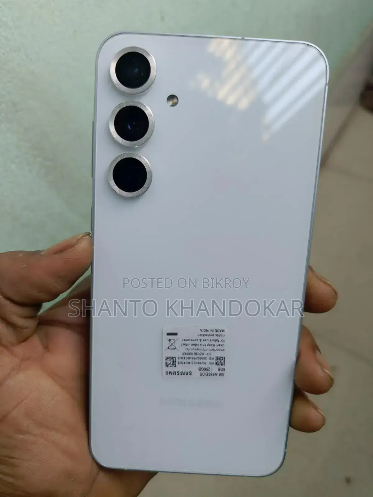 New Samsung Galaxy A55 256 GB White