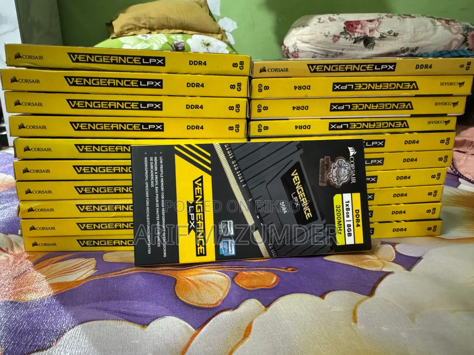 Corsair 8GB DDR-4 Desktop RAM with Lifetime Warranty