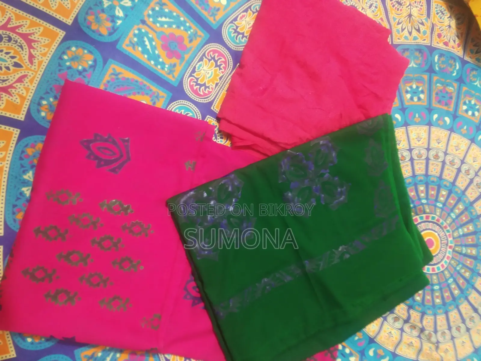 Block Print Three-Piece