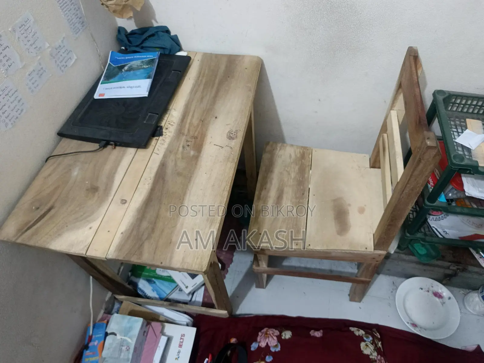 Table and chair for sale