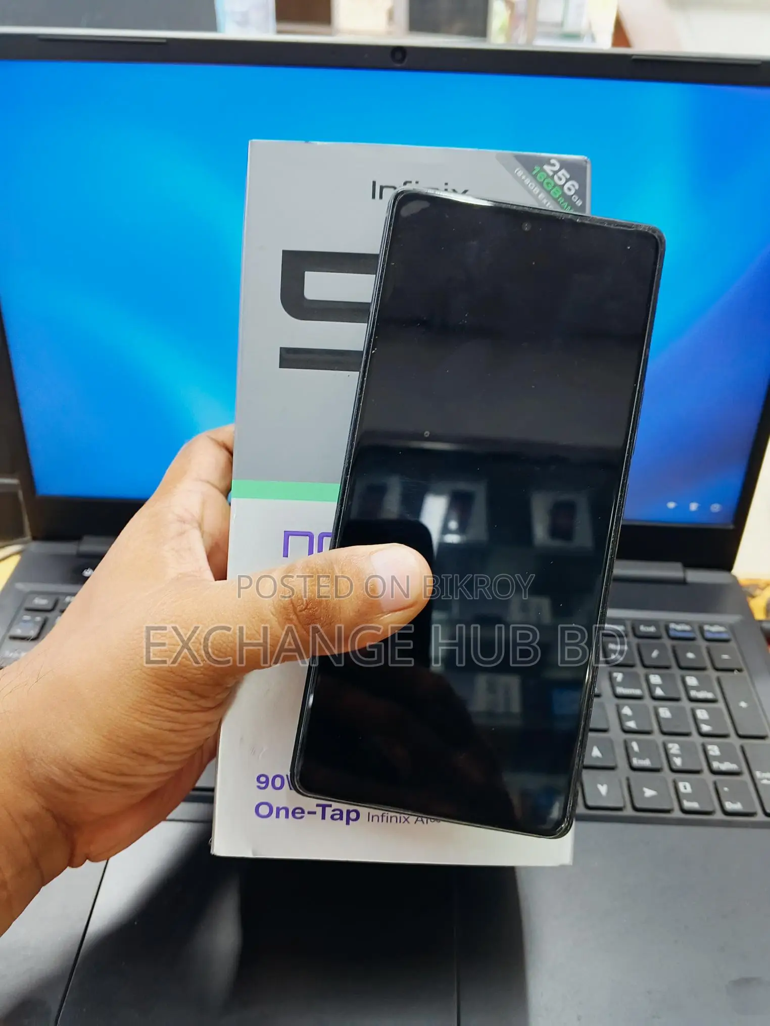 Infinix Note 50 Pro (8+256)officials (Used)