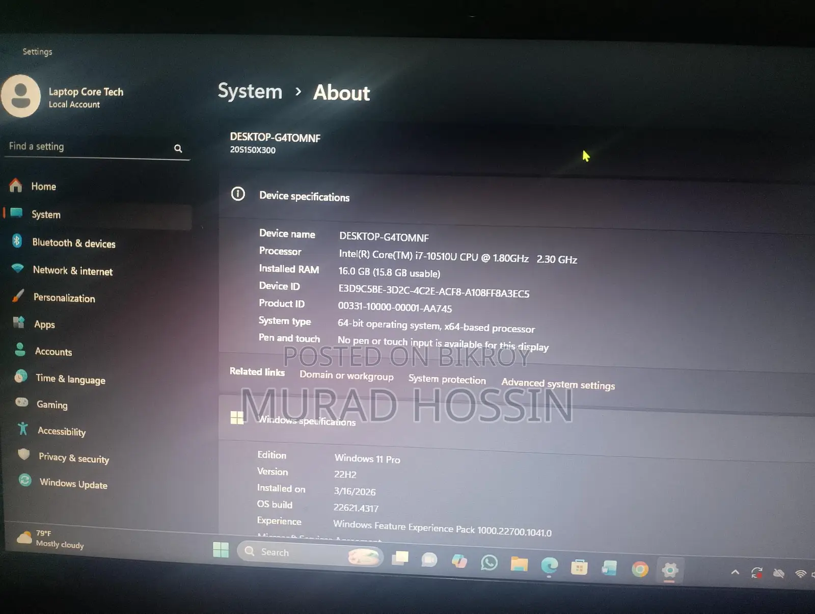 Laptop Sell