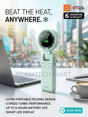Xunod Handheld Portable Turbo Fan