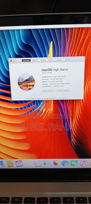 Core i7 Apple MacBook Laptop with Big Display - All OK