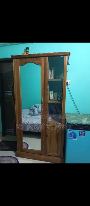 Teak Wood Almirah plus Dressing Table